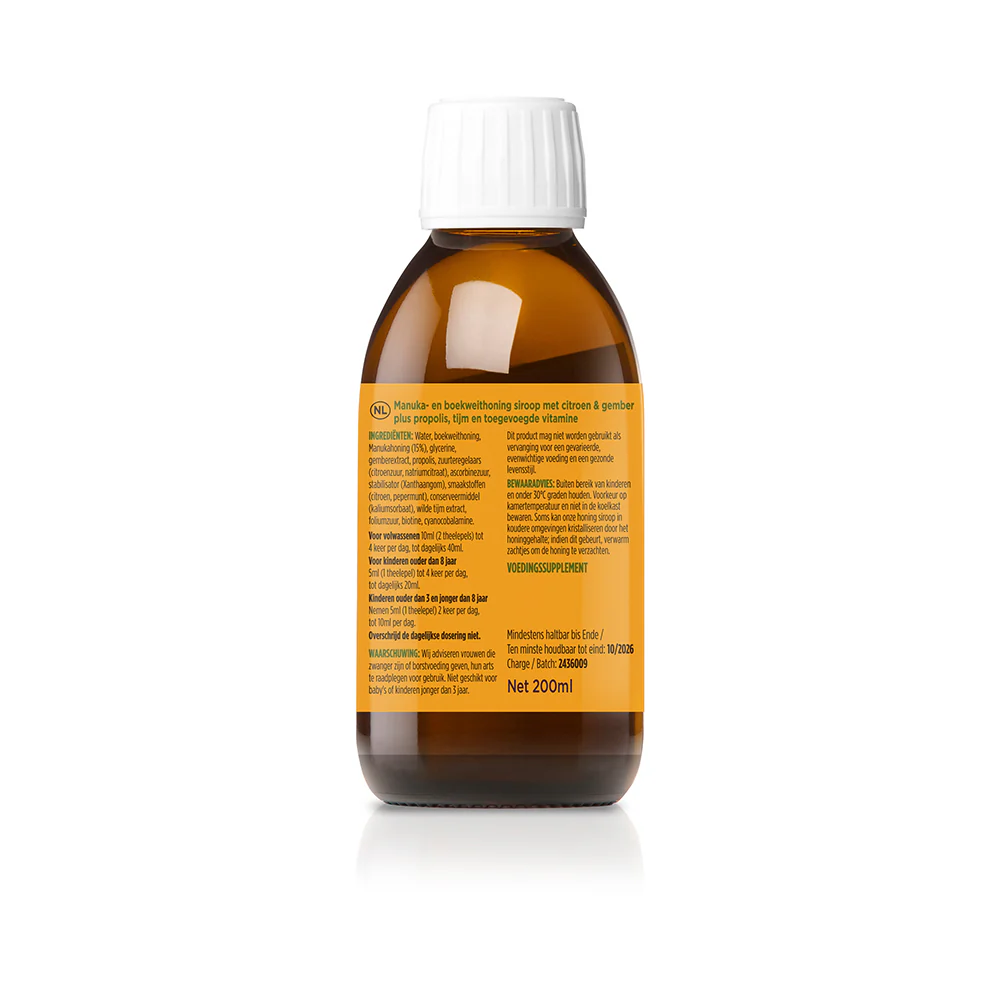 Immun Abwehr Sirup - Zitrone & Ingwer - Image 3